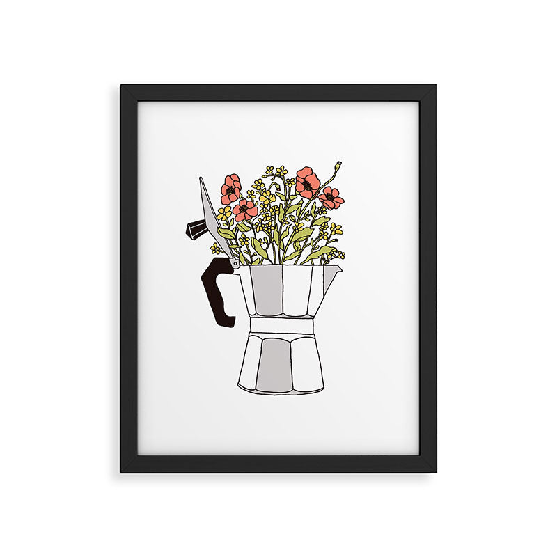 Moka Flowers Framed Art Print Gallery Image 5