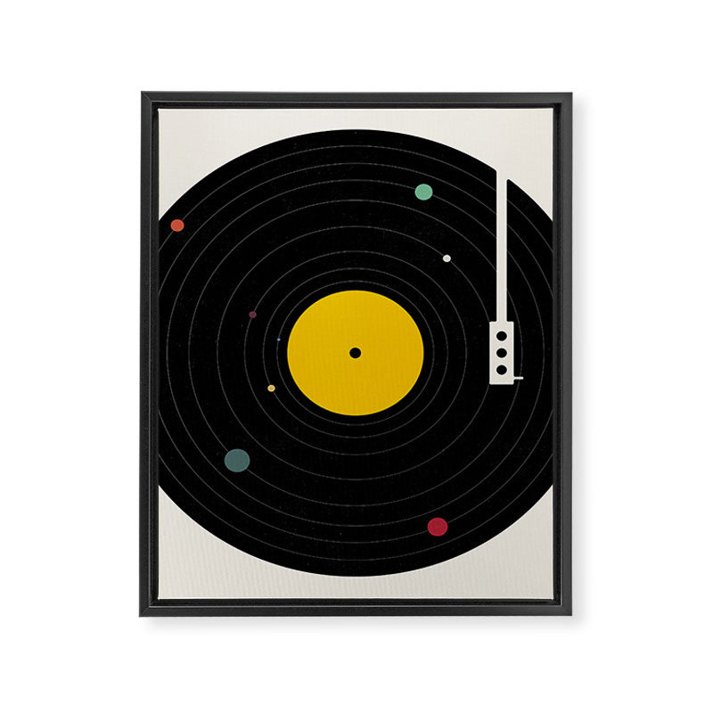 Music, Everywhere Framed Canvas Print Gallery Image 8