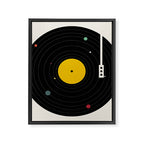 Music, Everywhere Framed Canvas Print Gallery Image 8