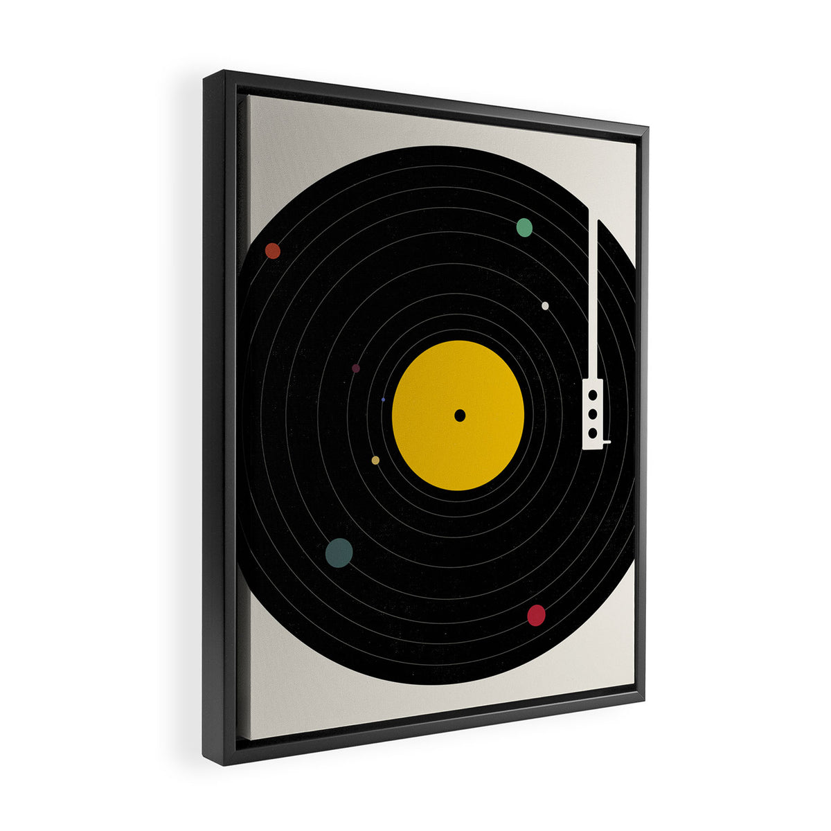 Music, Everywhere Framed Canvas Print Gallery Image 2