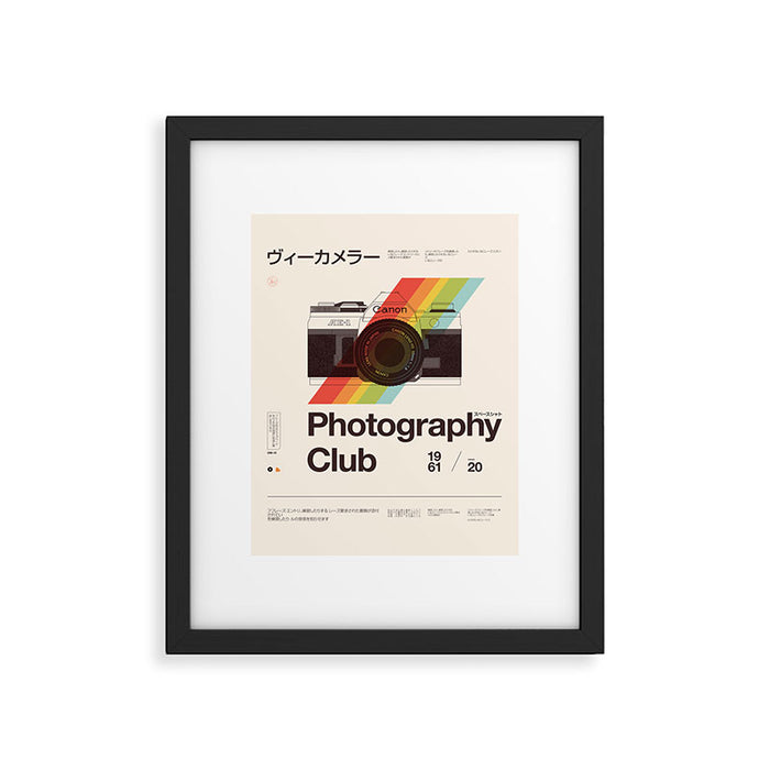 Photography Club Framed Art Print Gallery Image 1
