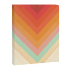 Rainbow Chevrons Canvas Print Gallery Image 6