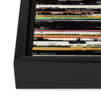 Recordsss Framed Canvas Print Gallery Image 3