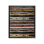 Recordsss Framed Canvas Print Gallery Image 6