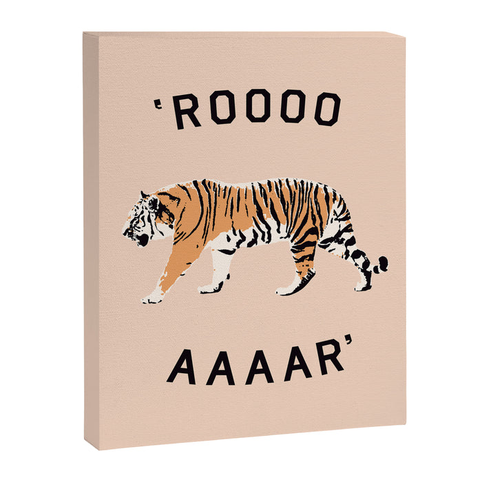 ROOOOAAAAR ! - Tiger Canvas Print Gallery Image 1