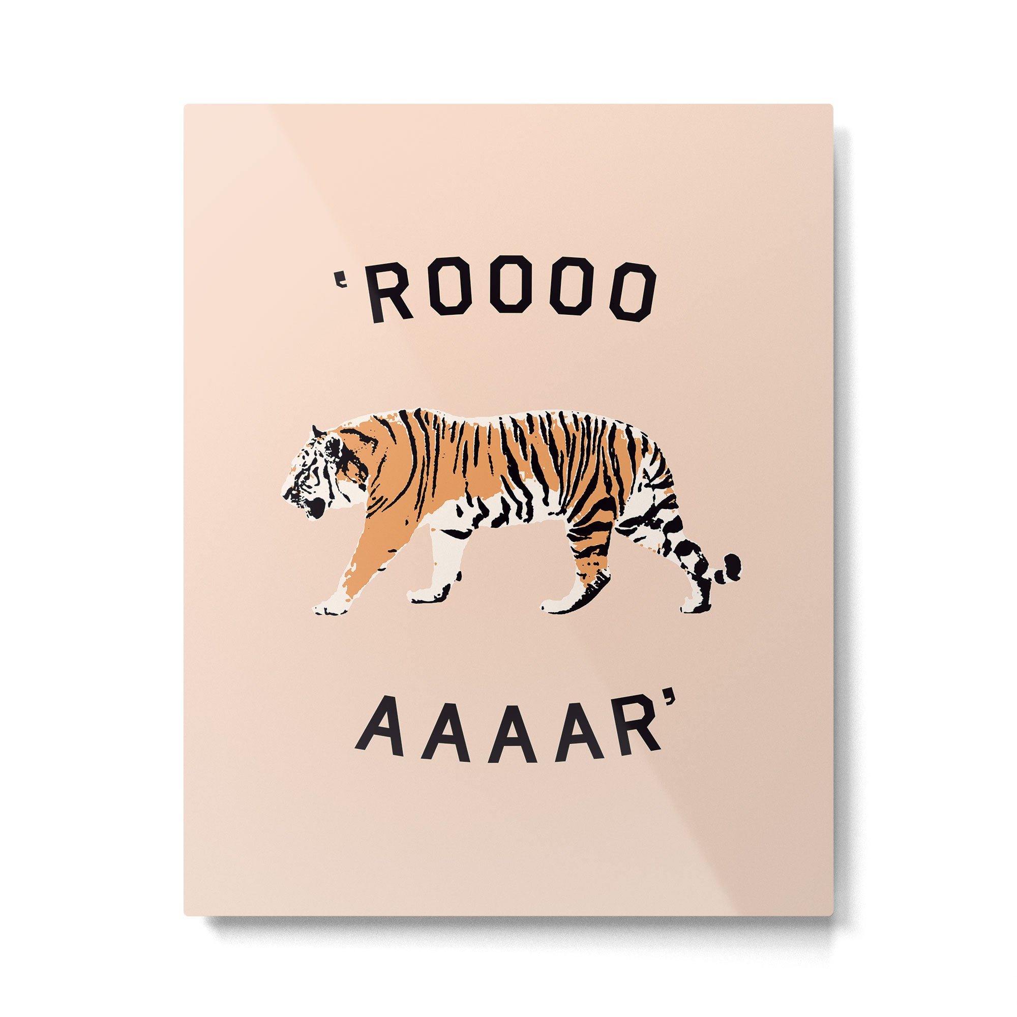 ROOOOAAAAR ! - Tiger Metal Print Gallery Image 6