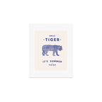 Smile Tiger, it's Summer Art Print Gallery Image 1