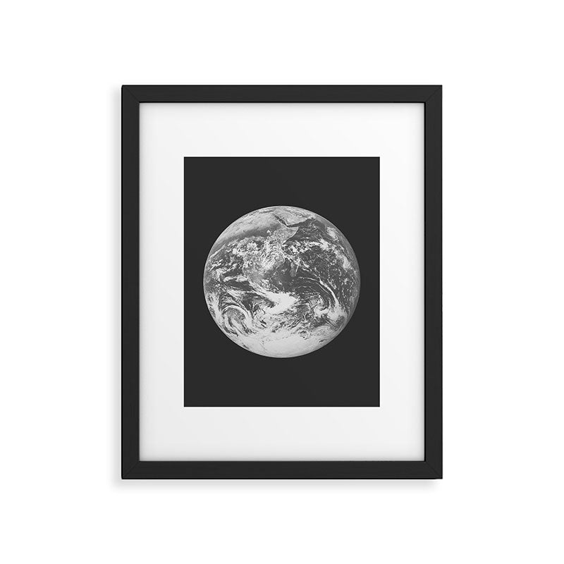 Solar System _ 03 Earth Framed Art Print Gallery Image 5