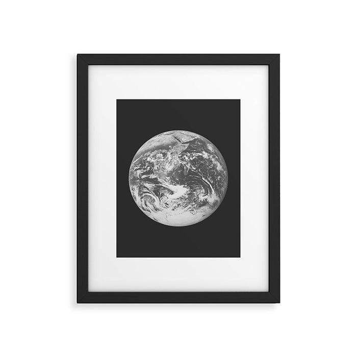 Solar System _ 03 Earth Framed Art Print Gallery Image 1