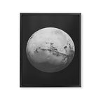 Solar System _ 04 Mars Framed Canvas Print Gallery Image 6