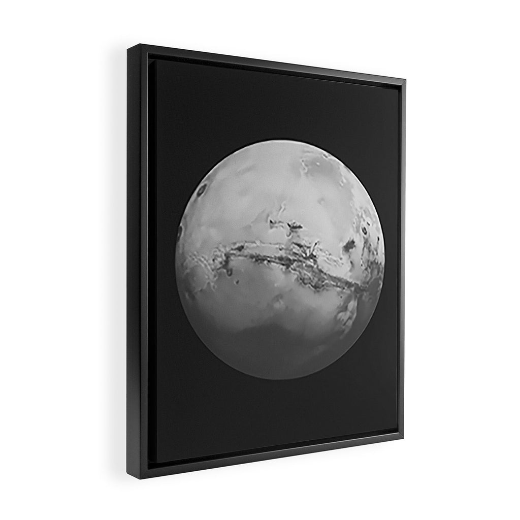 Solar System _ 04 Mars Framed Canvas Print Gallery Image 2