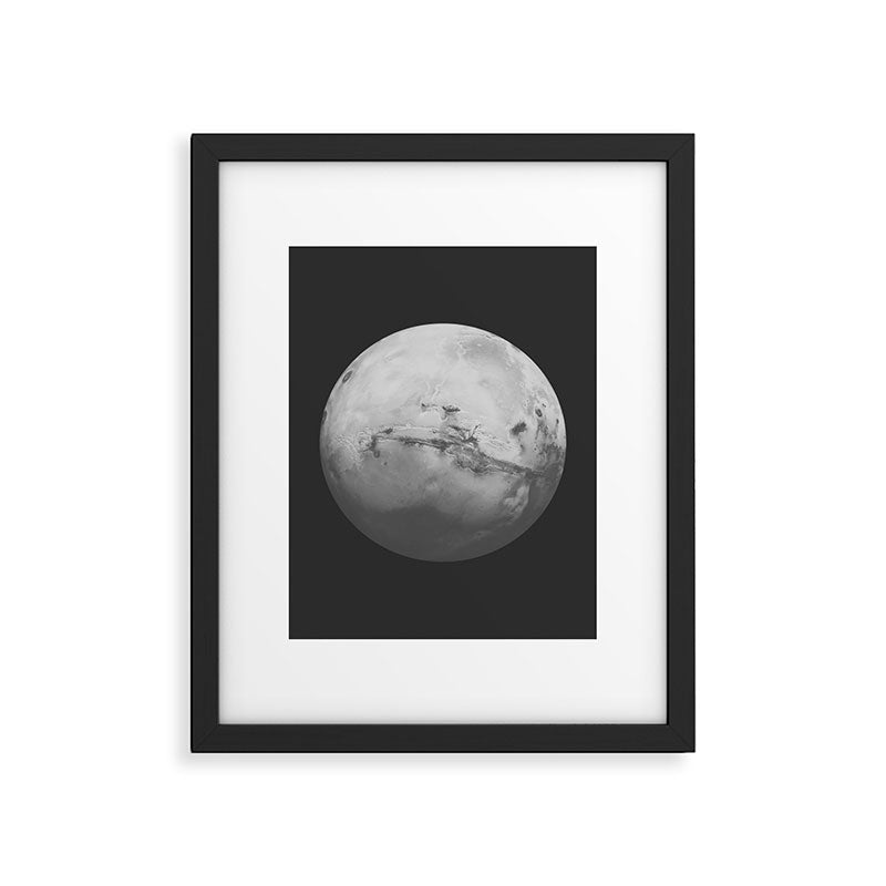 Solar System _ 04 Mars Framed Art Print Gallery Image 5