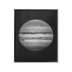 Solar System _ 05 Jupiter Framed Canvas Print Gallery Image 6