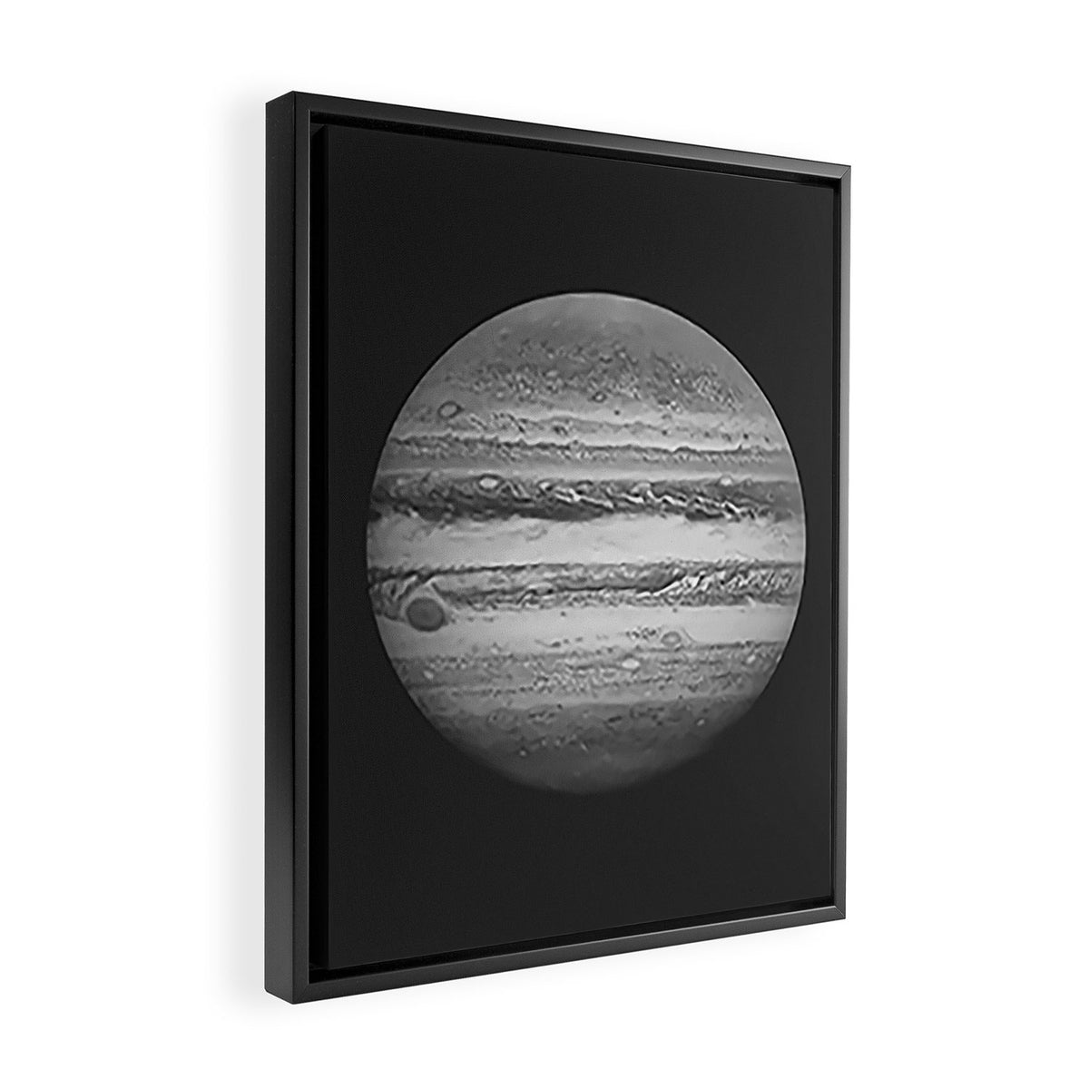 Solar System _ 05 Jupiter Framed Canvas Print Gallery Image 2