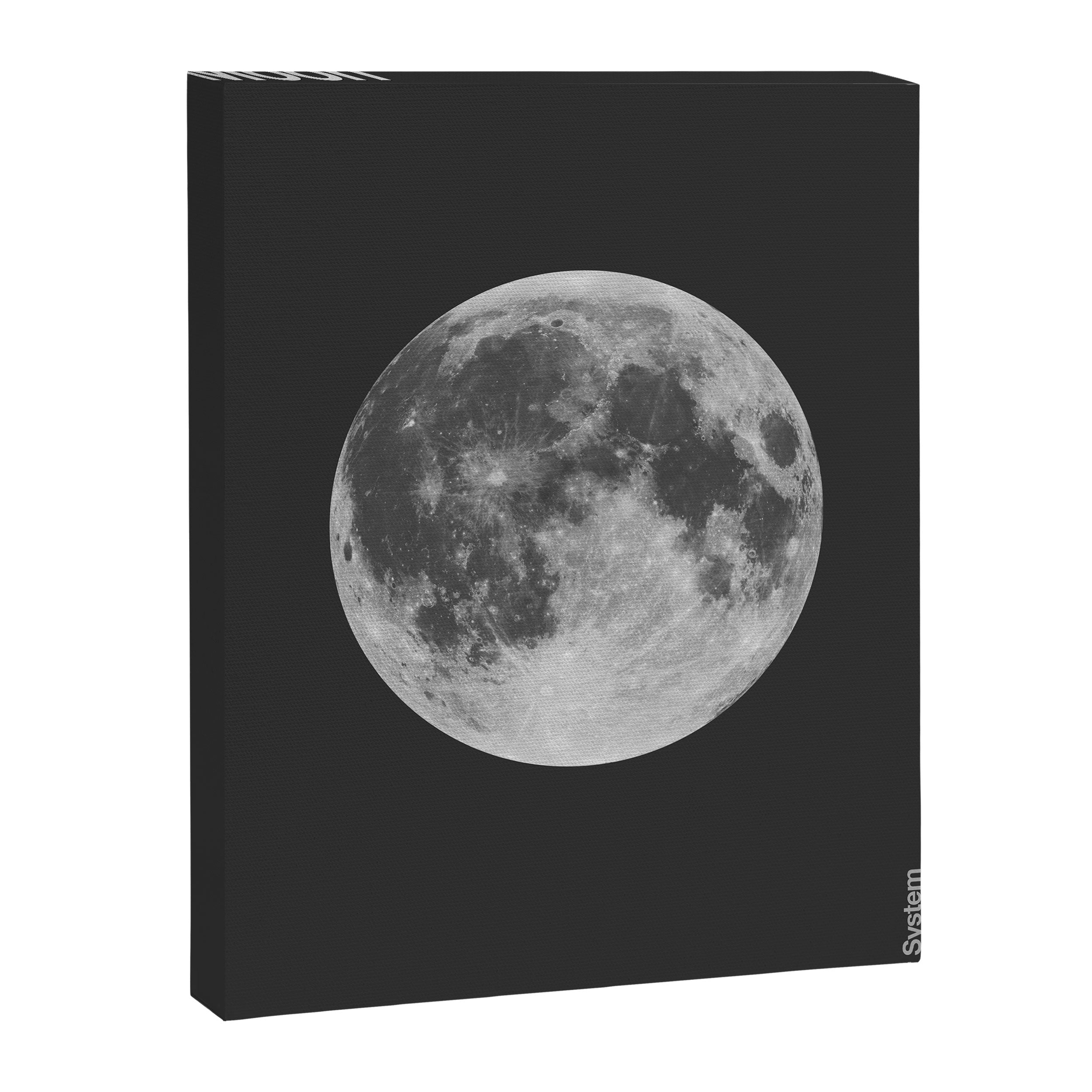 Solar System _ Moon Canvas Print Gallery Image 8
