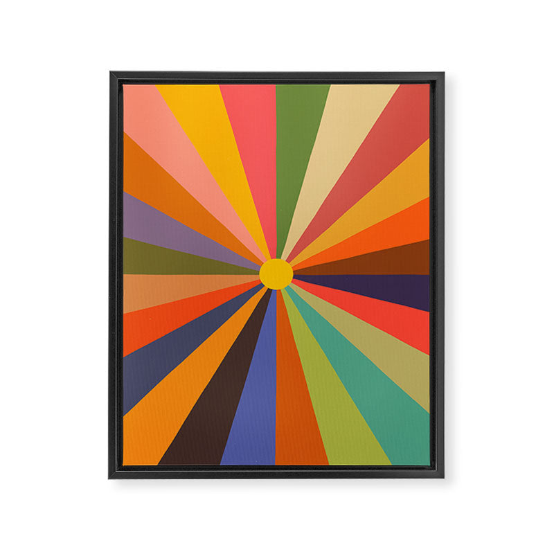 Sun - Soleil Framed Canvas Print Gallery Image 6