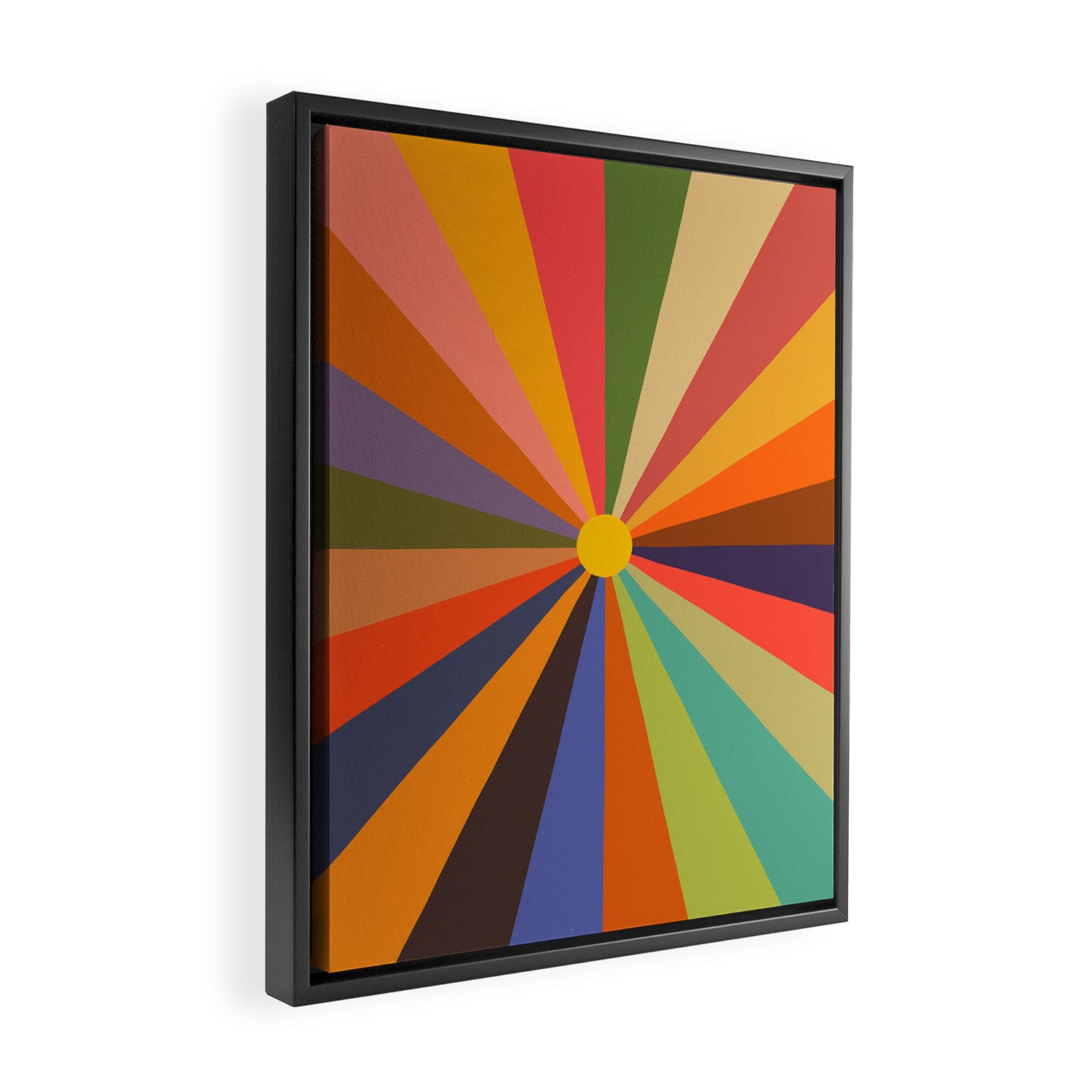 Sun - Soleil Framed Canvas Print Gallery Image 2