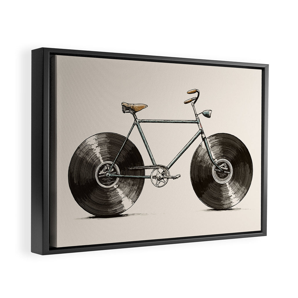 Velophone Framed Canvas Print Gallery Image 2