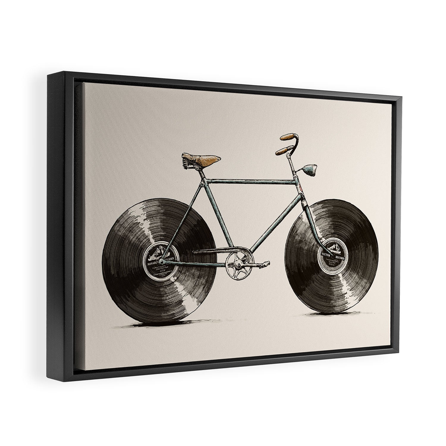 Velophone Framed Canvas Print Gallery Image 2
