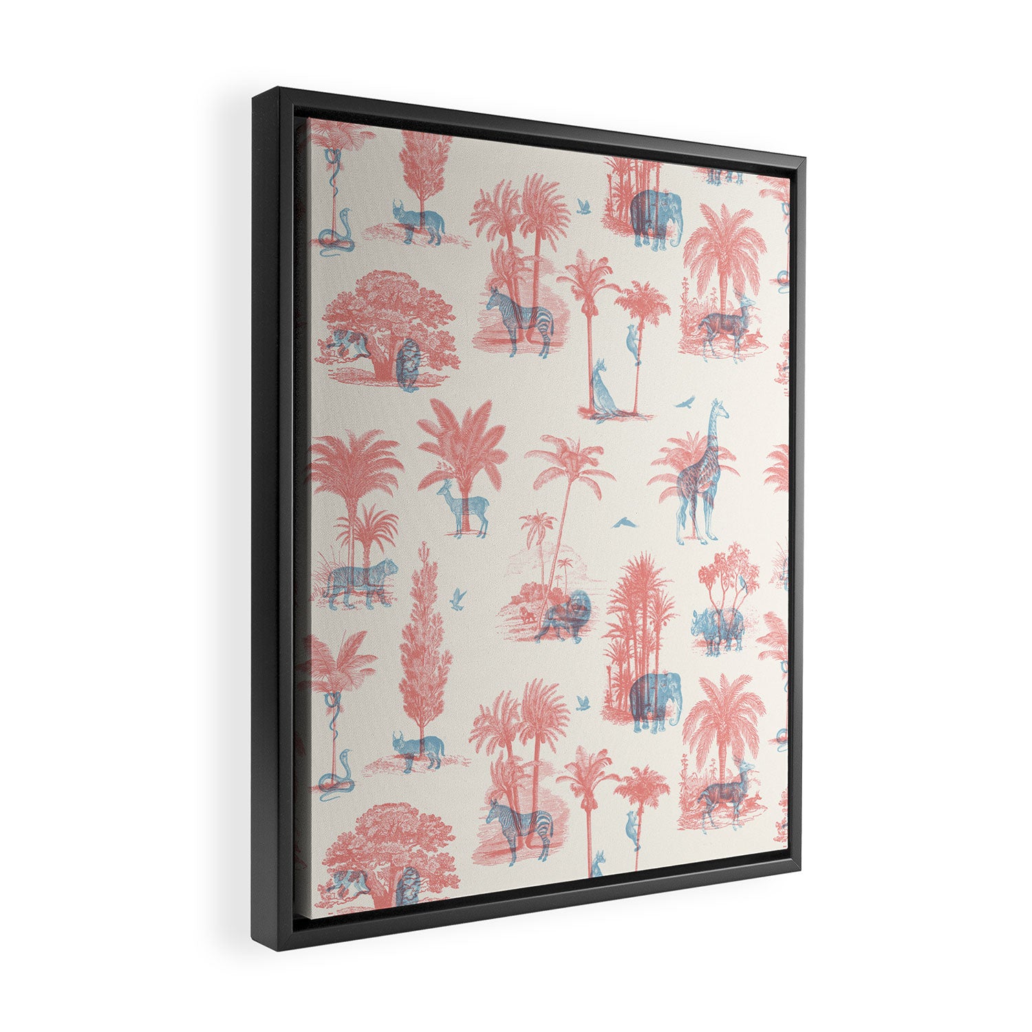 Where they Belong - Pastel Colors Framed Canvas Print Gallery Image 2