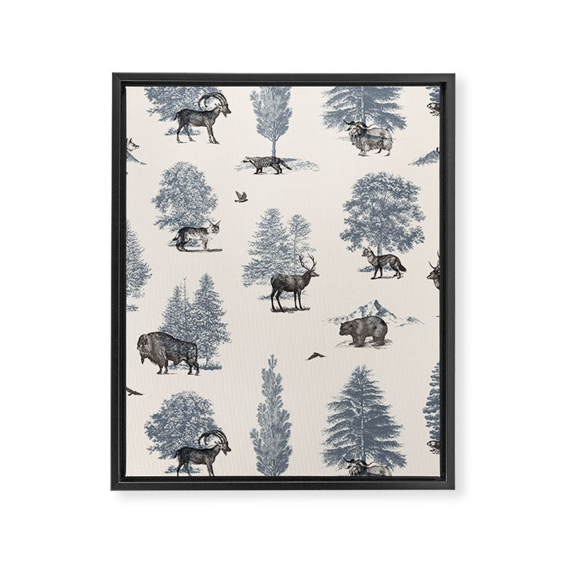 Where They Belong - Winter Framed Canvas Print Gallery Image 8