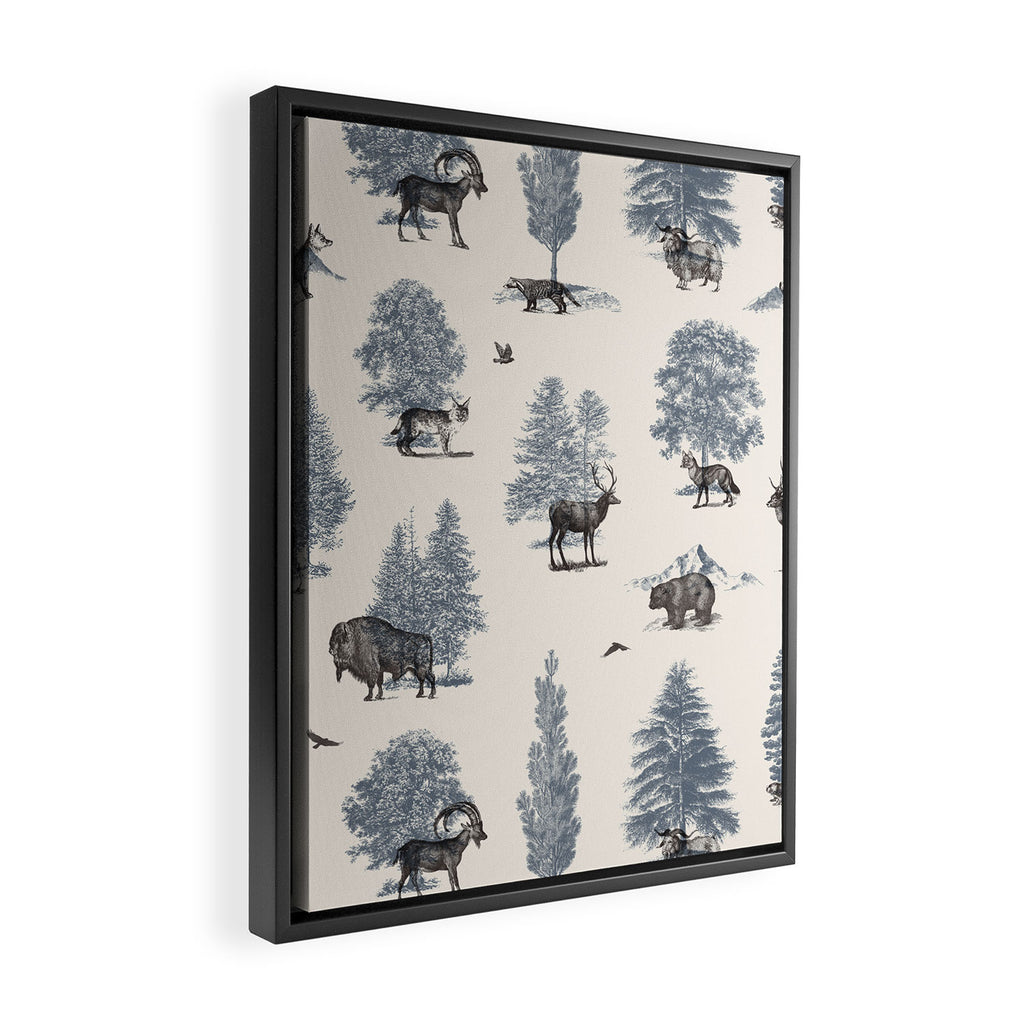 Where They Belong - Winter Framed Canvas Print Gallery Image 2