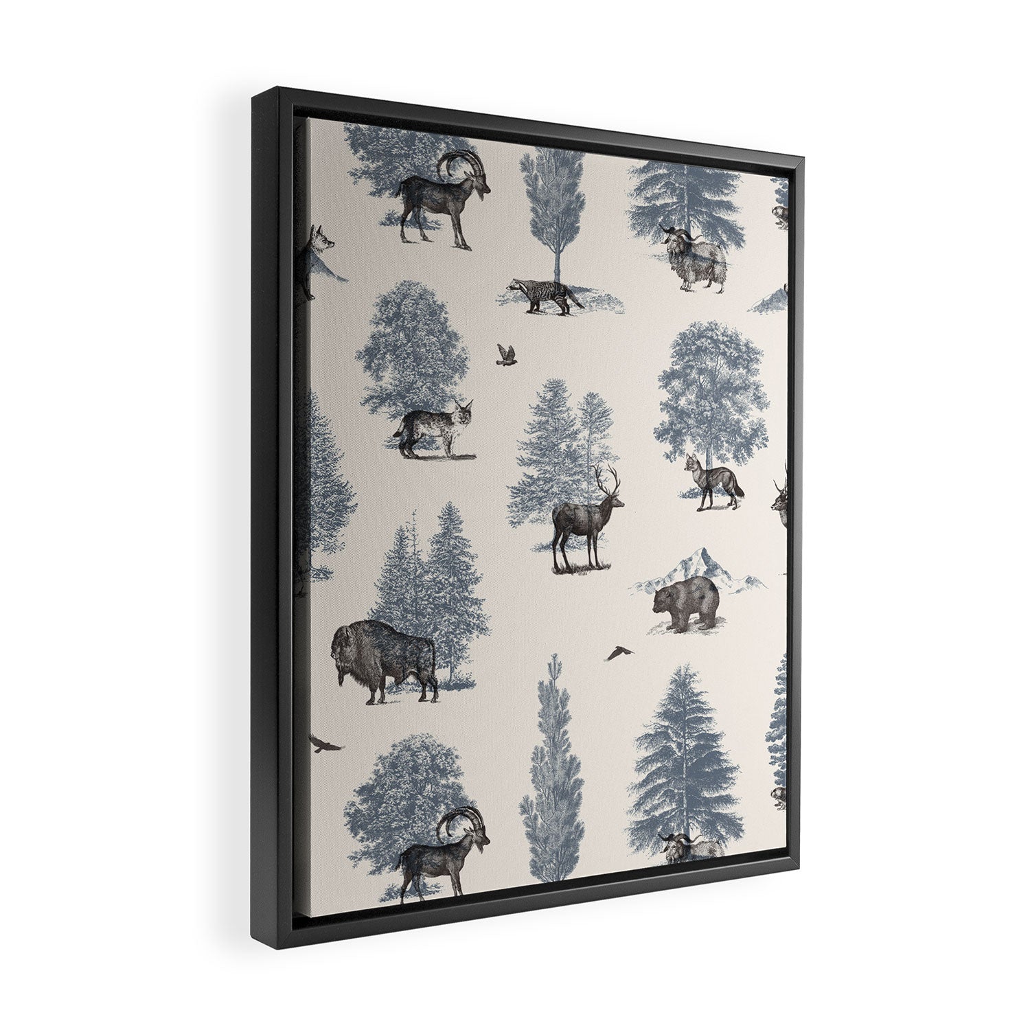 Where They Belong - Winter Framed Canvas Print Gallery Image 2