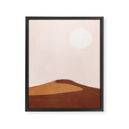 A Lonely Dune Framed Canvas Print Gallery Image 6