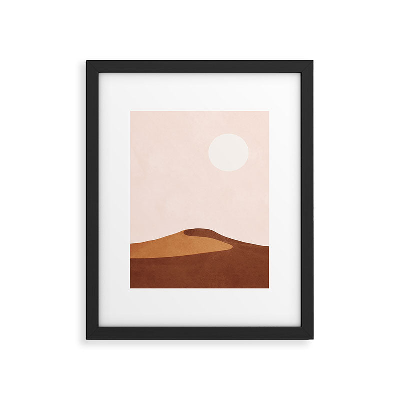 A Lonely Dune Framed Art Print Gallery Image 5