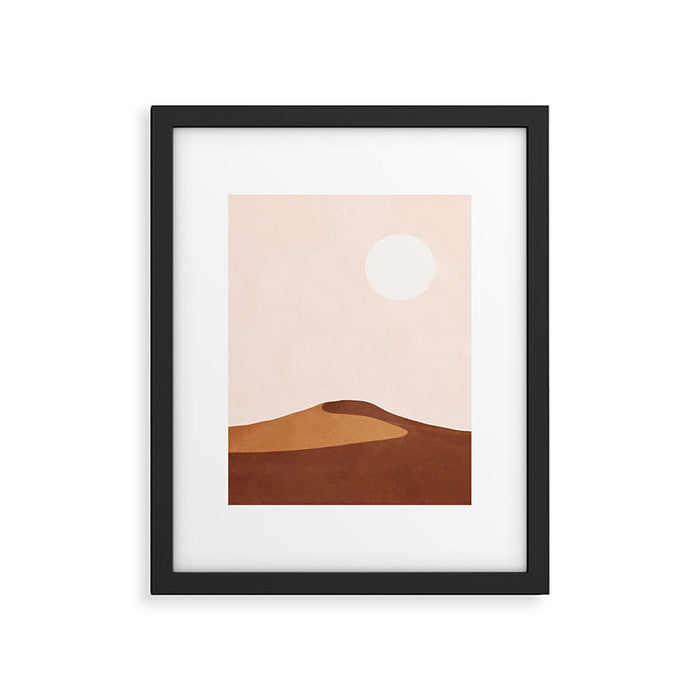 A Lonely Dune Framed Art Print Gallery Image 1