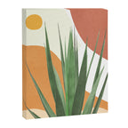 Abstract Agave Plant Canvas Print Gallery Image 6