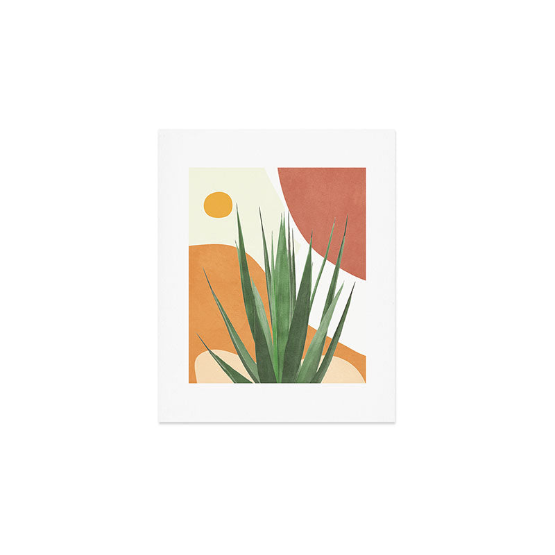 Abstract Agave Plant Art Print Gallery Image 1