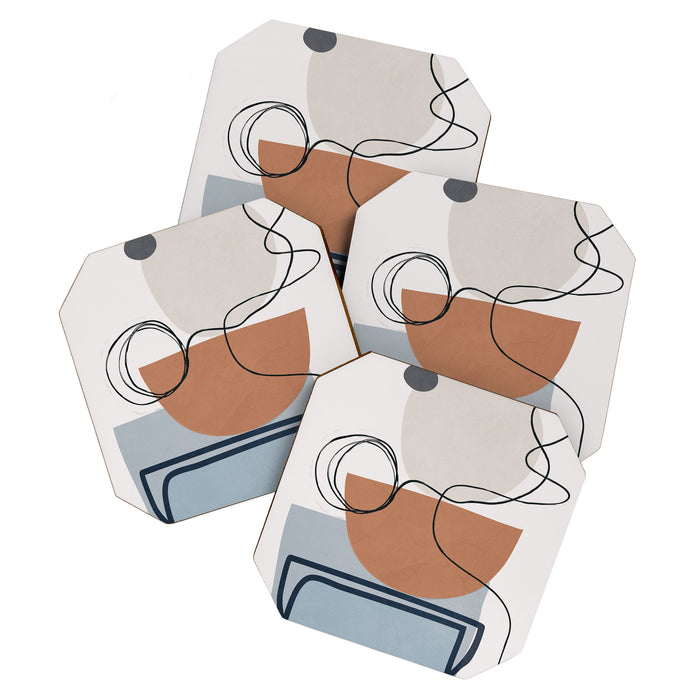 Abstract Art 15 Coaster Gallery Image 1