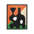 Abstract Art Vase 14 Framed Canvas Print Gallery Image 6