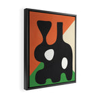 Abstract Art Vase 14 Framed Canvas Print Gallery Image 2