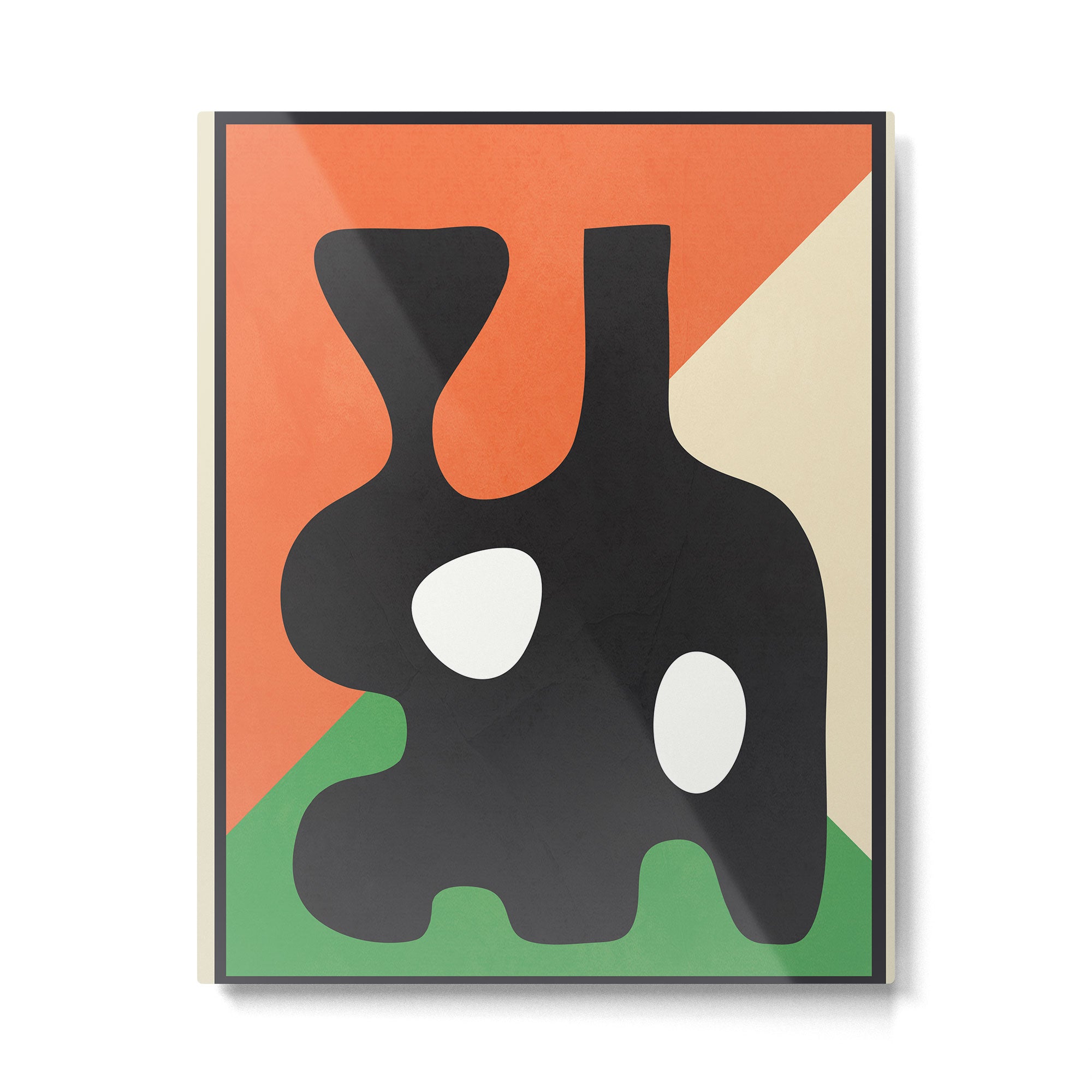 Abstract Art Vase 14 Metal Print Gallery Image 4