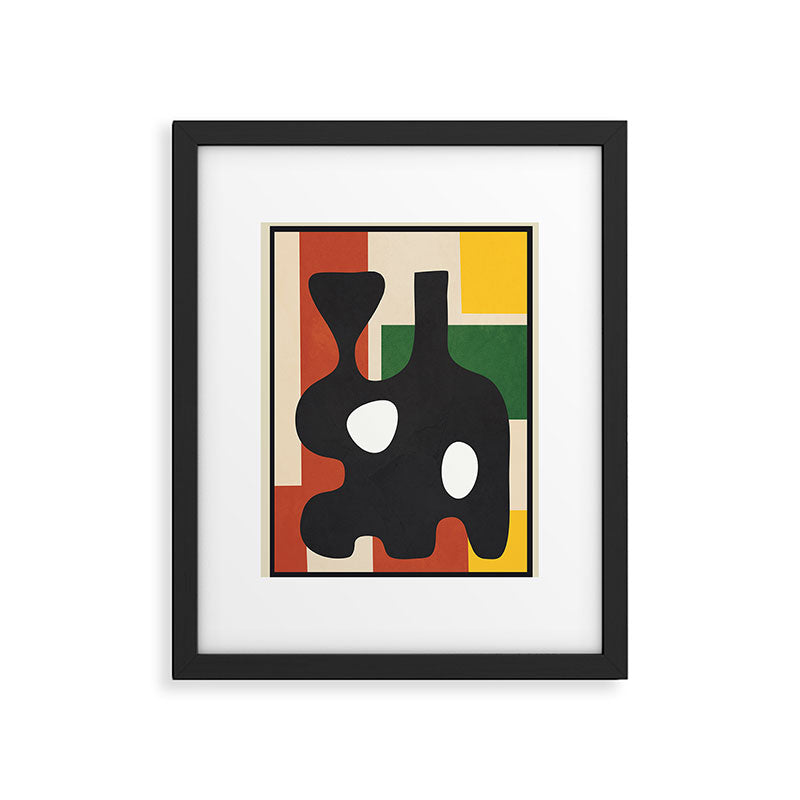 Abstract Art Vase 17 Framed Art Print Gallery Image 5