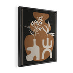 Abstract Blooms 1 Framed Canvas Print Gallery Image 2