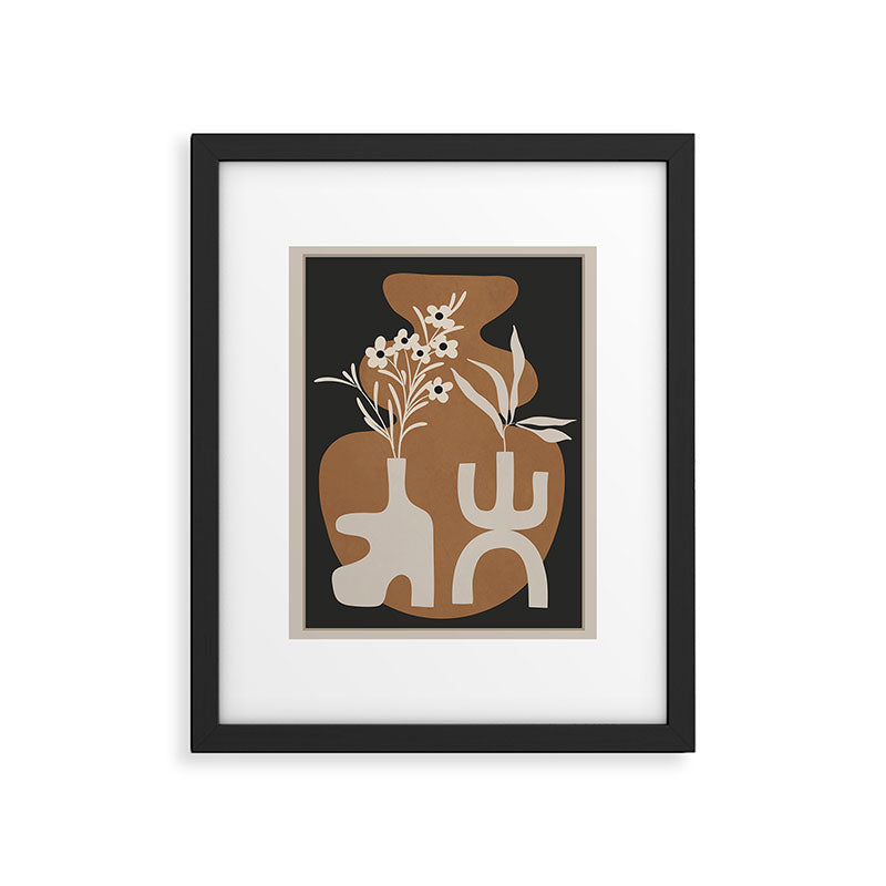 Abstract Blooms 1 Framed Art Print Gallery Image 5