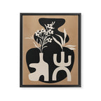 Abstract Blooms 6 Framed Canvas Print Gallery Image 6