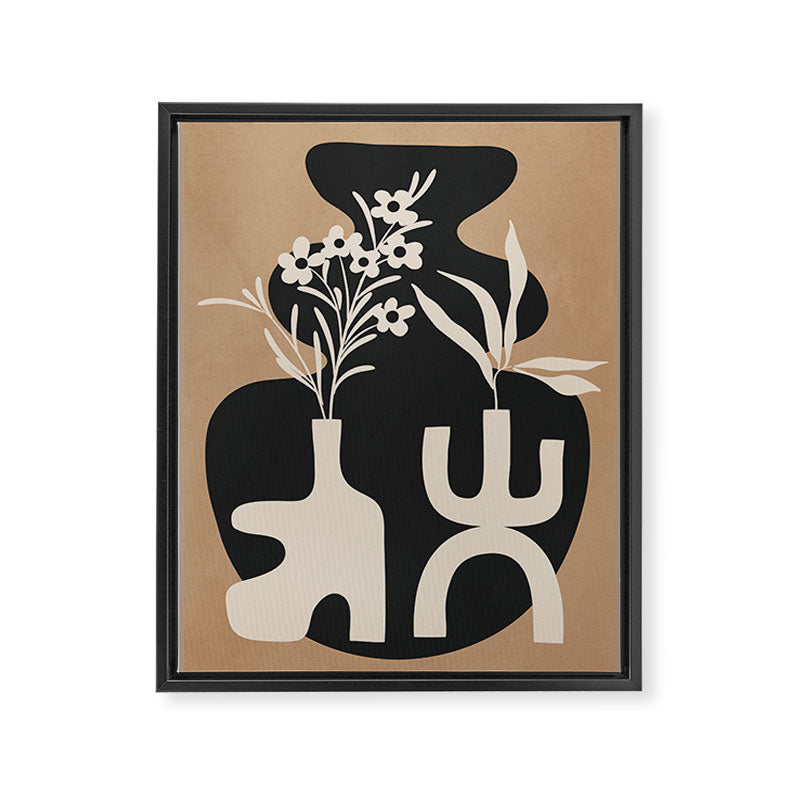 Abstract Blooms 6 Framed Canvas Print Gallery Image 6