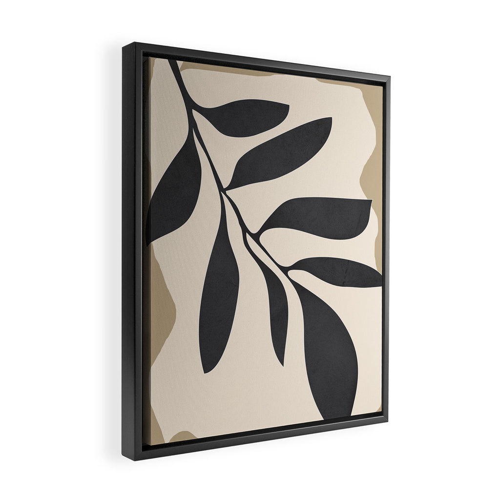 Abstract Branch Framed Canvas Print Gallery Image 2