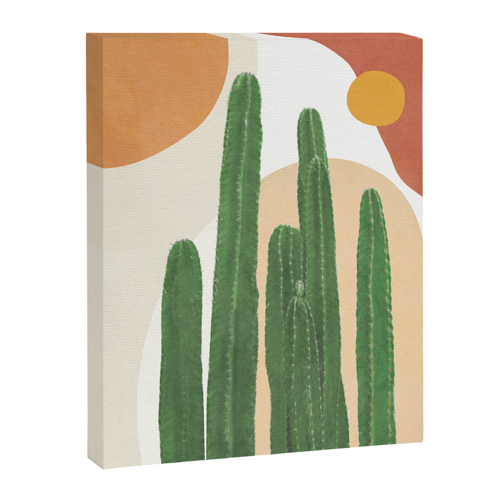 Abstract Cactus I Canvas Print Gallery Image 6