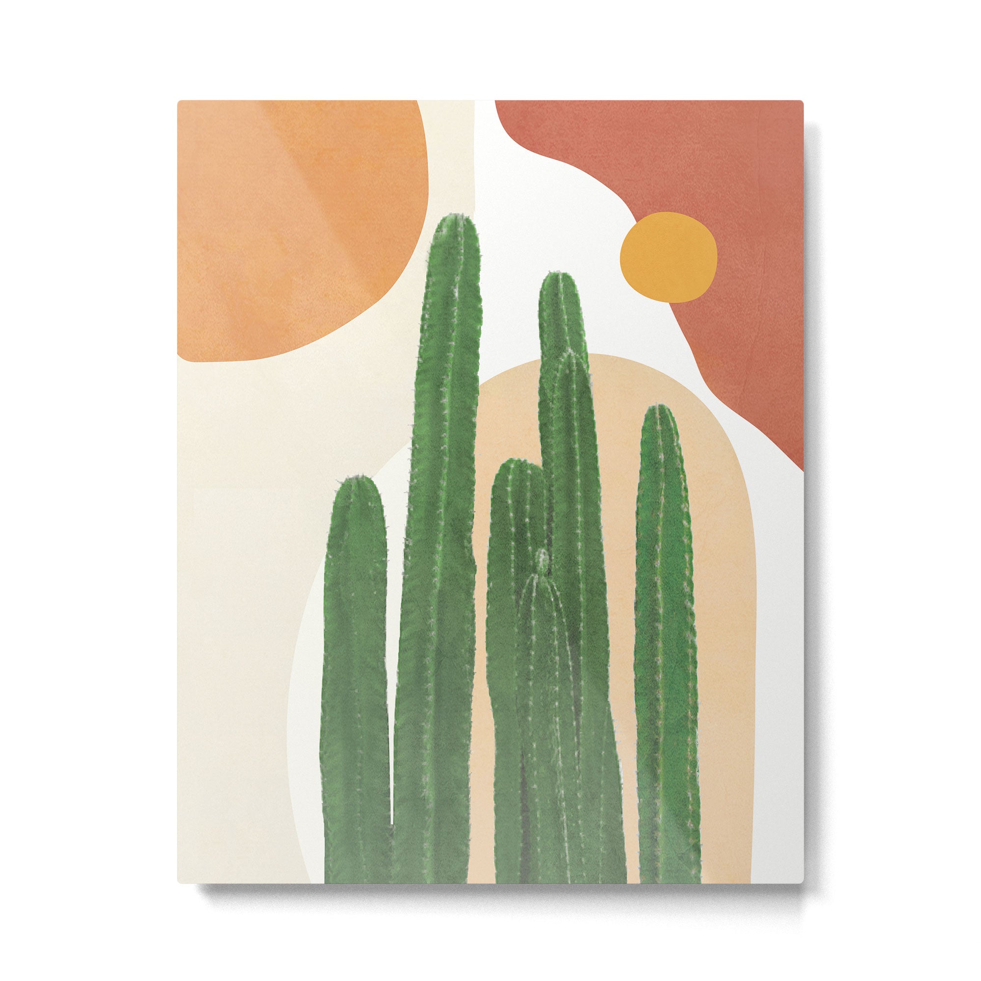 Abstract Cactus I Metal Print Gallery Image 4