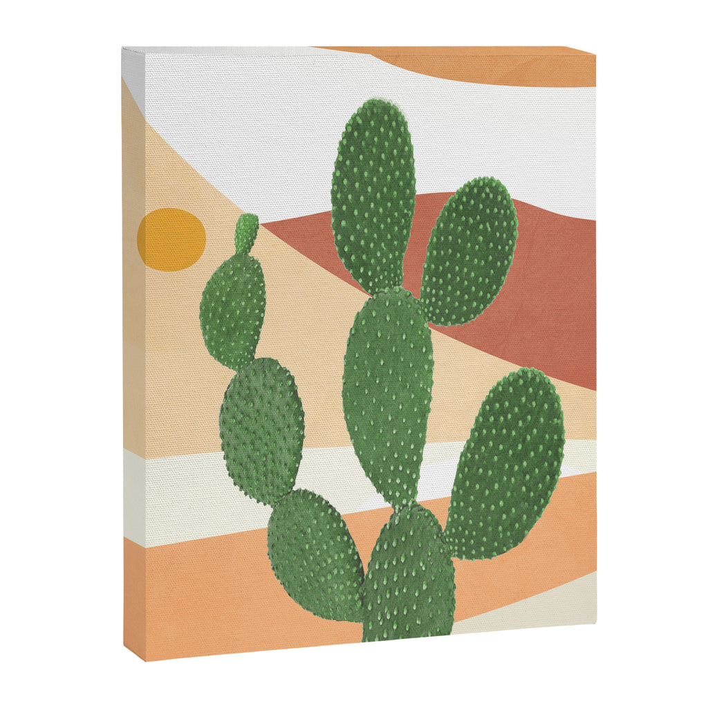 Abstract Cactus II Canvas Print Gallery Image 6