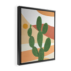 Abstract Cactus II Framed Canvas Print Gallery Image 2