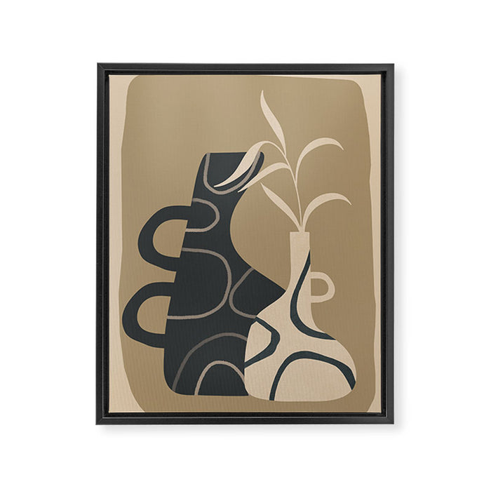 Abstract Ceramics 2 Framed Canvas Print Gallery Image 1