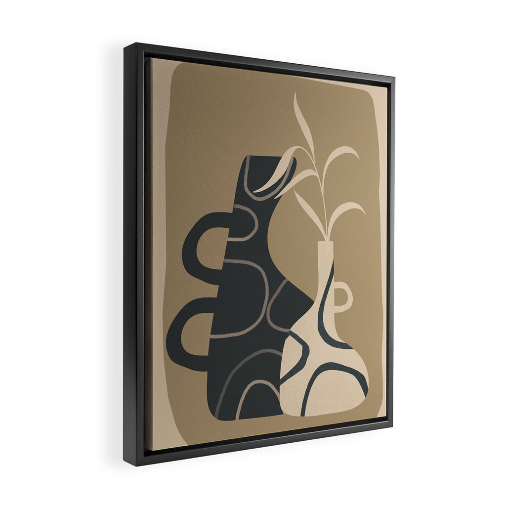 Abstract Ceramics 2 Framed Canvas Print Gallery Image 2