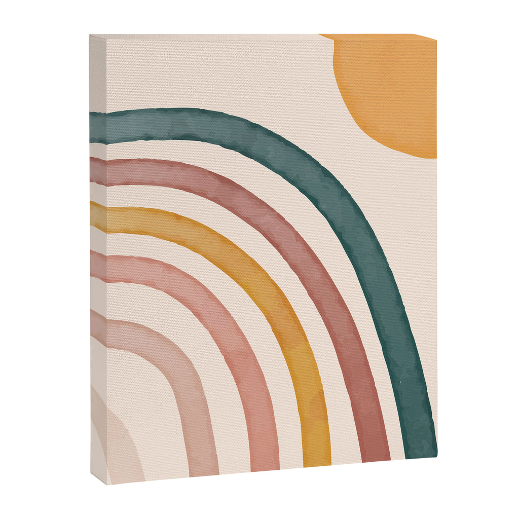 Abstract Colors of the Rainbow Canvas Print Gallery Image 6