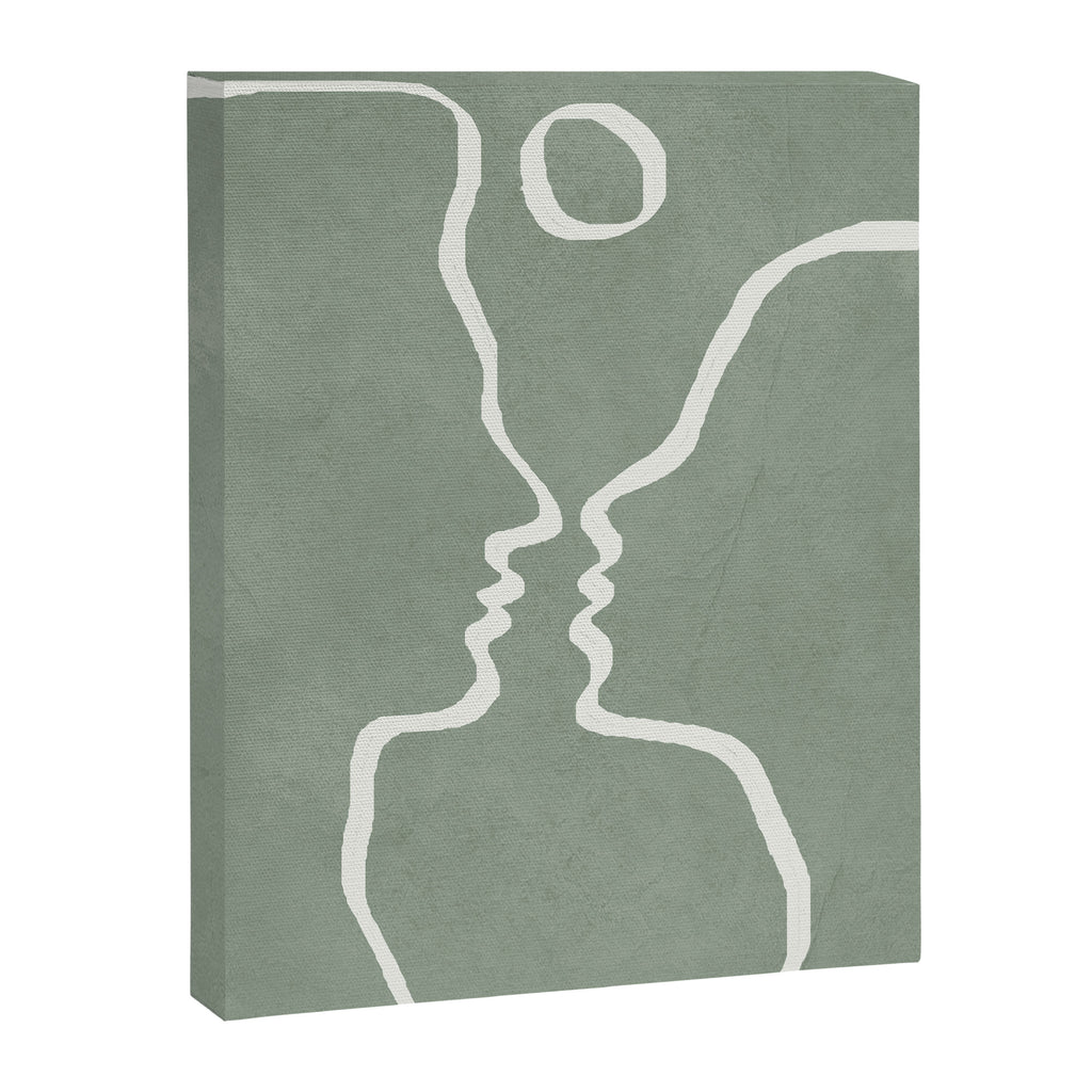 Abstract Couple Canvas Print Gallery Image 6